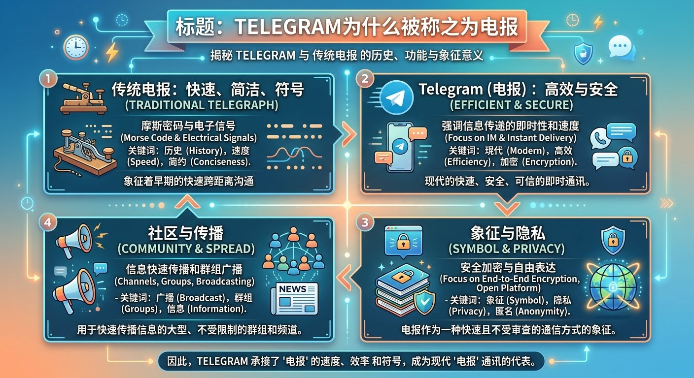 telegram为什么被称之为电报?封面图
